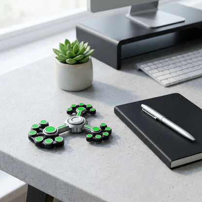 Metal Fidget Spinner for Focus & Stress Relief