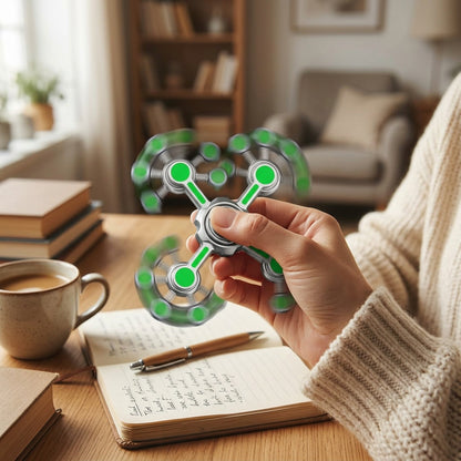 Metal Fidget Spinner for Focus & Stress Relief